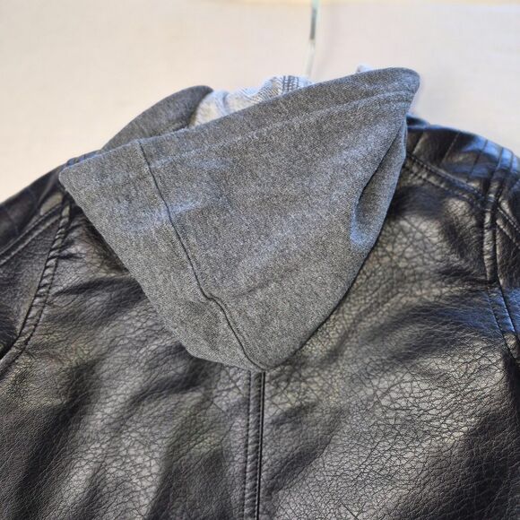 Art Class 4T Hooded Black Jacket with 3 Pockets Front Cotton & Polyester Blend. - Picture 4 of 8